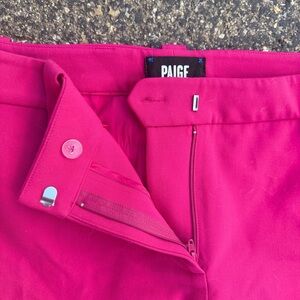 PAIGE Fuchsia Trousers